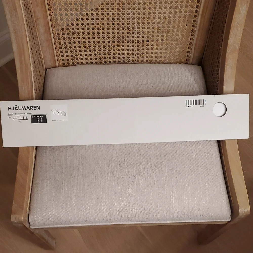 IKEA HJÄLMAREN Hook Rack White New In Box